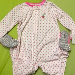 Carter’s pajamas.